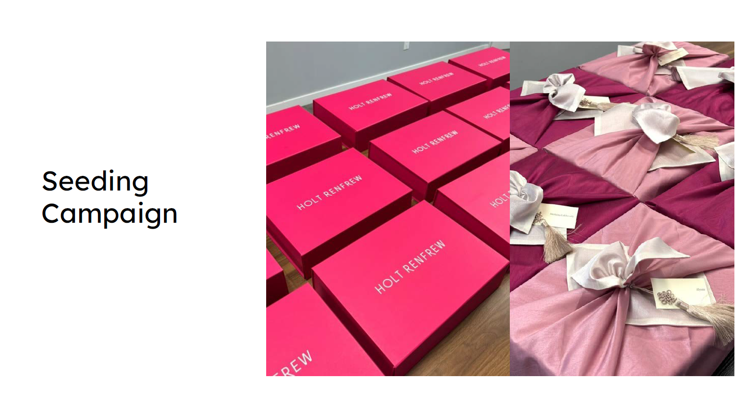 Premium seeding packaging and gifting